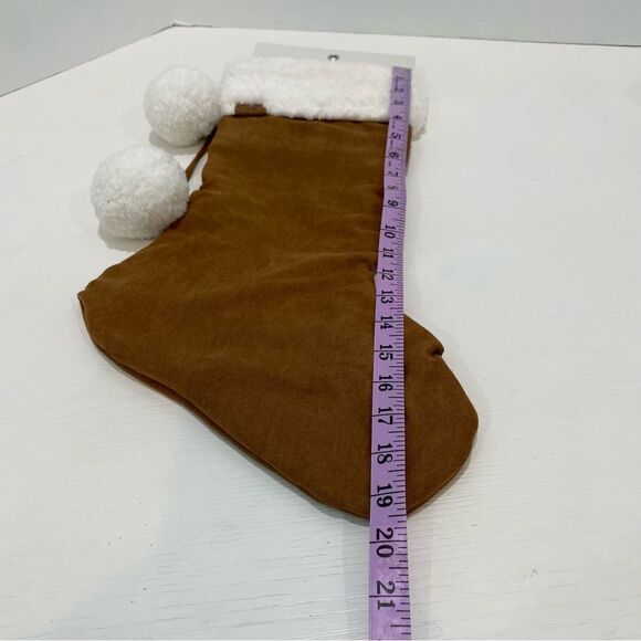 Koolaburra by UGG Koolaburra Holiday Stocking Christmas Stocking Brown & White - Picture 9 of 14